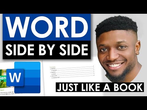 How to View Word Document Side to Side (Just Like a Book) | View Your Word Document Side by Side