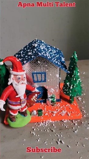 Christmas special craft idea making 🌲 Santa claus making | how to make Santa claus #Shorts