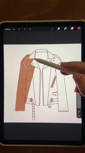 how to make Leather texture in Procreate