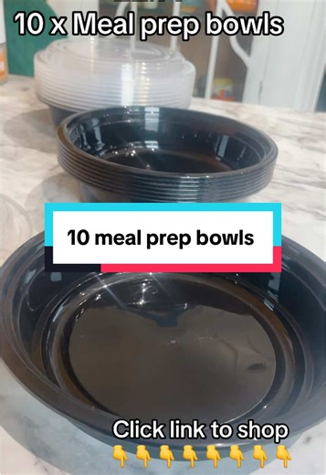 10 meal prep bowls click to shop #fyp #tiktokmademebuyit #mealprep #mealprepping #mealprepideas #mealprepbowls #foodcontainers #mealbowl