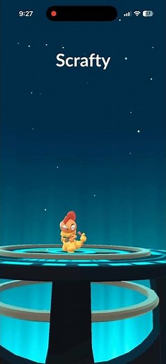 Pokémon Go - Evolving Scraggy Into Scrafty