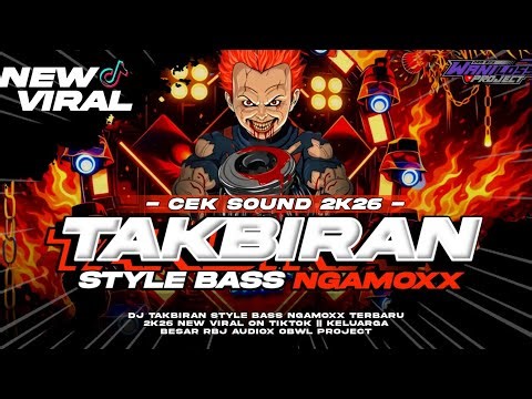 DJ TAKBIRAN STYLE BASS NGAMOXX TERBARU || RBJ AUDIO KEDIRI X OBWL PROJECT
