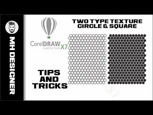 How to Create Honey & Polygon Texture in Corel Draw