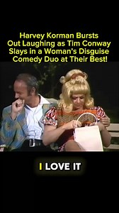 Harvey Korman Bursts Out Laughing as Tim Conway Slays in a Woman’s Disguise – Comedy Duo at Their Best!Watch the full video here👇👇👇 | Fox Times
