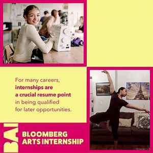 62K views · 134 reactions | Since 2012, the Bloomberg Arts Internship...