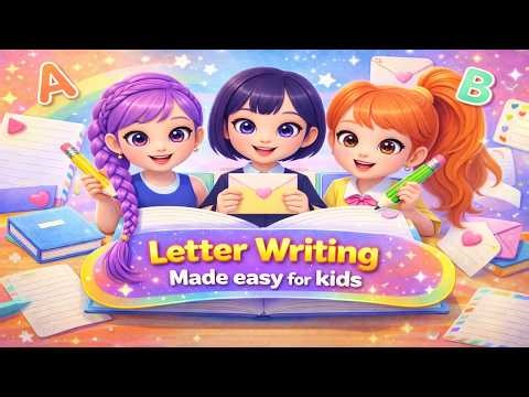 Letter Writing Made Easy for kids