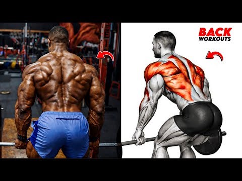 8 Insane Back Exercises To Build a Wider, Thicker Back FAST 🔥