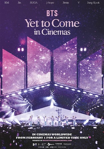 BTS: Yet to Come in Cinemas