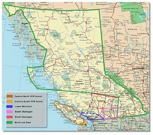 BC- Province and Regional Maps