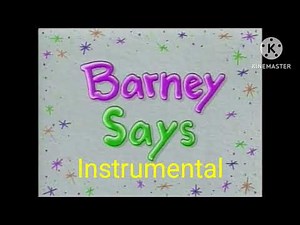 Barney Says Custom Instrumental