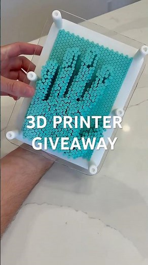 3D PRINTER GIVEAWAY