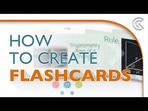 How to Create Flashcards with GoConqr