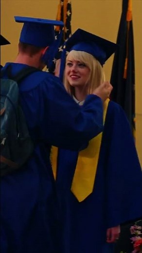 Peter Parker's Graduation Ceremony ! #spiderman #andrewgarfield #theamazingspiderman2