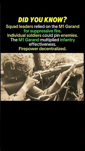 How the M1 Garand Changed Infantry Warfare Forever!