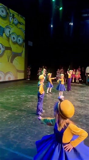 Funny Minions Kids Dance 🤩 #kidsdance #minions #dance