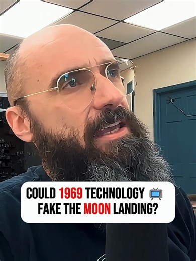 Why faking the 1969 moon landing was technologically impossible. 🌕🛰️ Are you a believer or a skeptic? #TheRestIsScience #HannahFry #Space #ConspiracyTok