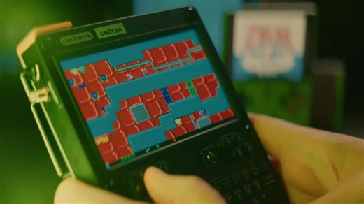 手持式 Linux Cyberdeck - clockwork uConsole