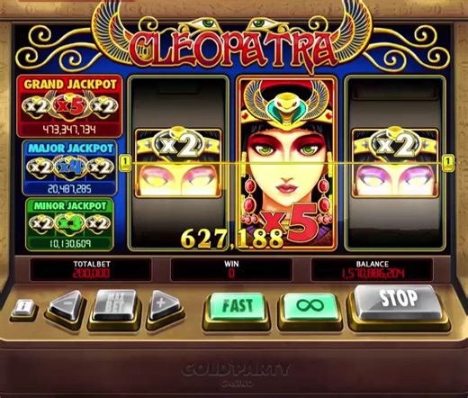 [CLEOPATRA SLOTS] Look, the Queen of the Nile shines on you! Dive into Golden Rivers of Super Wins! ▶ Play Now with 100K Coins: https://bit.ly/3C4kJLB | Gold Party Casino