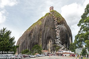 A Monolith and a Monster's Mansion - Guatape & La Manuela Hacienda, Colombia