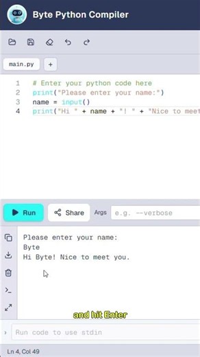 Can Python Remember Your Name? 🤯🐍