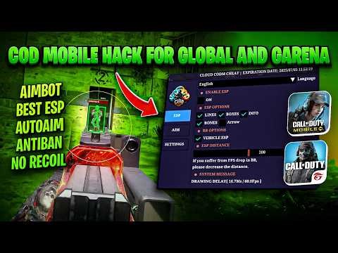 🚀Call of duty mobile mod menu 2025 Global/Garena/VNG Best hacks & Cheats