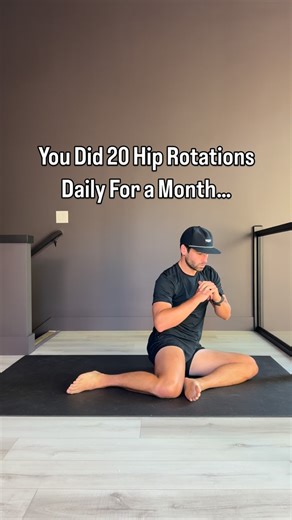 Here’s what actually changed: ⁠1️⃣ Better hip pelvis dissociation 2️⃣ Less low back stiffness 3️⃣ More lower body movement capacity 4️⃣ Squats feel smoother 5️⃣ You feel more athletic just walking around And that’s just the start. Mobility work like this doesn’t just make your hips feel looser — it builds control, joint resilience, and better movement mechanics that carry over into everything else you do. This is the tip of the iceberg. Keep going. The body adapts to what you ask of it consisten