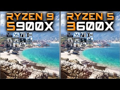 Ryzen 9 5900X vs Ryzen 5 3600X Benchmarks – 15 Tests 🔥