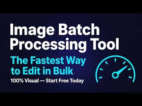 No-Code Batch Image Editing: Stop Using the Terminal