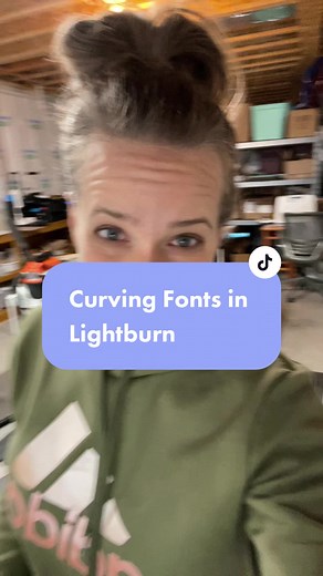 More Lightburn tips. Curving fonts, and other fun and maybe slightly useful tips. #lasertok #lasercutting #laserengraving #lightburnsoftware #laserforbeginners #lasersoftware #lasertutorials