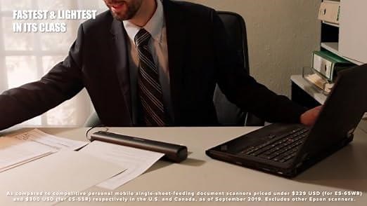 WorkForce ES-55R and ES-65WR Mobile Receipt Scanners