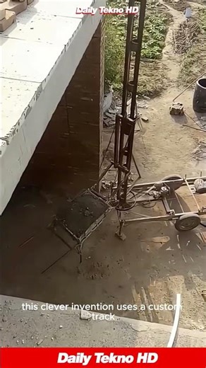 DIY Wheelbarrow Lift is PURE Genius 🏗️ #ConstructionHacks