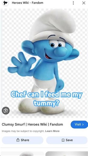 Clumsys belly rumbling.