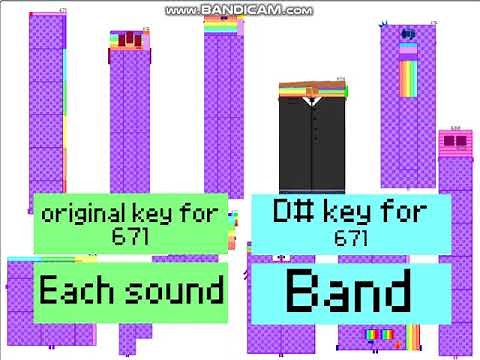 Numberblocks Band Retro 671-680 (Each Sounds)