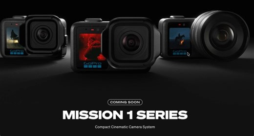 GoPro Breaks the Mold with the new Mission 1 Series Action Cameras