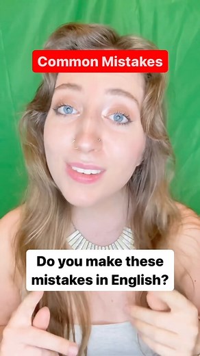 26K views · 599 reactions | Do you make these mistakes in English?  #english #englishtips #englishlearning #englishteacher #learnenglish #englishonline #englishoninstagram #englishvocabulary #ingles #inglesonline #aprenderingles | English with Emma | Facebook