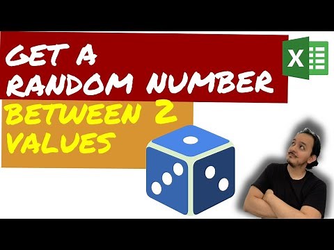 🎲 How to generate a random number between two numbers in Excel