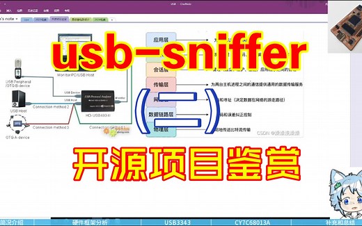 开源项目鉴赏 usb-sniffer （二）硬件分析