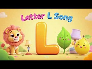 The Letter L Song – Learn L Words & Phonics for Kids | ABC Alphabet L Song