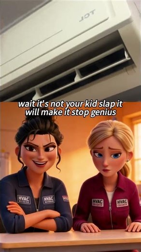 HVAC Technician Slaps AC… And It Actually Shuts Up?!