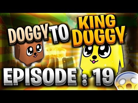 ZOMG doggy to king doggy (day 19) | Bubble gum simulator