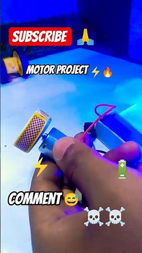 DC Motor Se Banaya Science Project! Exam Me 100/100 😱