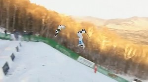 13K views · 917 reactions | Aussie MATT GRAHAM  takes SILVER賂 at the FIS WC Duals moguls at Waterville USA overnight. Battling Mikael Kingsbury for the GOLD and SILVER. How? Like this ↓ | Miss Snow It All | Facebook