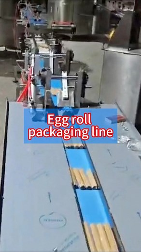 Do you know egg roll packing line?#packingmachine #packagingmachine #machine #factory #pack #package #packing #packingline #baggingmachine #eggroll #eggrolls | Foshan Go Global Technology Co.,ltd