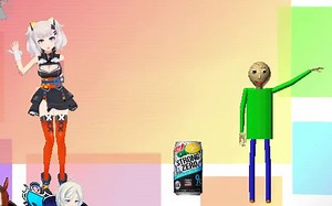 【Mugen】辉夜月 VS Baldi