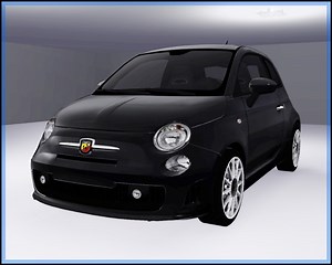 2012 Fiat 500 Abarth - The Sims 3 Catalog