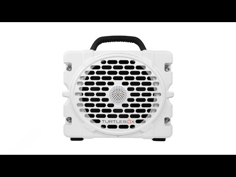 Turtlebox Grande Review 126db Outdoor Bluetooth Speaker Rugged Waterproof White