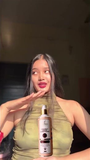 Silky, smooth hair routine with GLOSSEO Coconut Cream Conditioner chemical-free #haircare