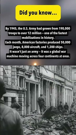 The U.S. Army 1945: How America Built the Ultimate War Machine | WW2 Facts