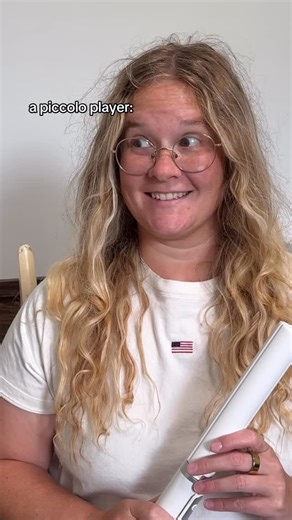 Marissa Morrison | Christian content creator on Instagram: "she’s baaaaack #classicalmusic #classicalmusiclover #marchingband #starsandstripesforever #trumpet #piccolo"