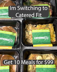 8.1K views · 19 reactions | Catered Fit is a healthy meal preparation service that delivers fresh and delicious food to your doorstep daily and weekly. View our available meal plan options and try out our service today! Use code CFSAVE99 to get 10 meals for just $99! | Catered Fit | Facebook